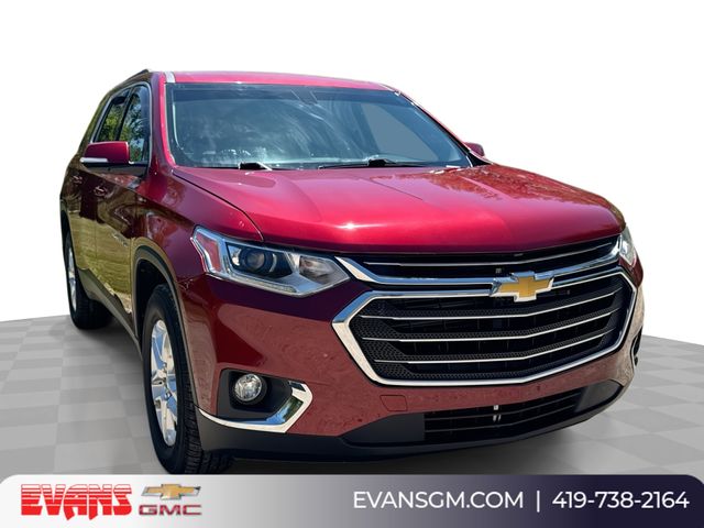 Cajun Red Tintcoat 2019 Chevrolet Traverse SUV / Crossover Four-Wheel Drive 9-Speed Automatic