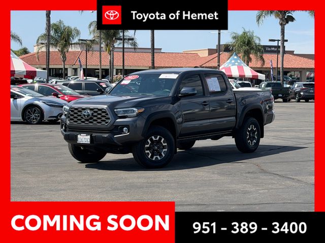 Magnetic Gray Metallic 2023 Toyota Tacoma Pickup Truck Four-Wheel Drive 6-Speed Automatic