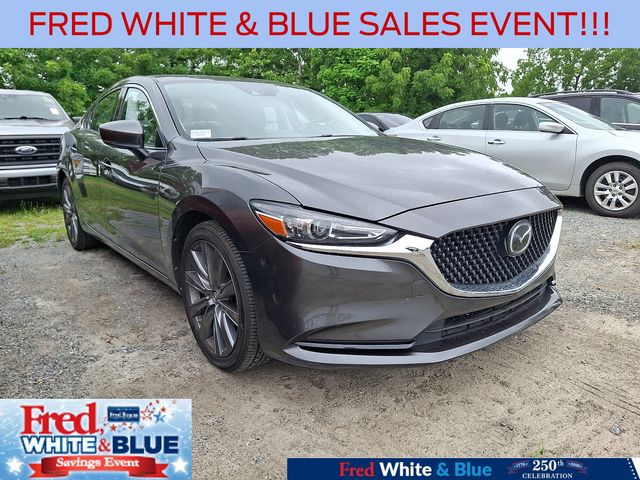 Machine Gray Metallic 2020 Mazda MAZDA6 Sedan Front-Wheel Drive 6-Speed Automatic