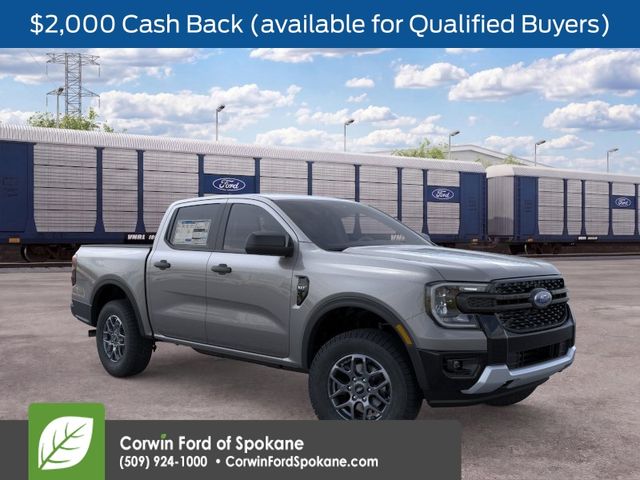 Carbonized Gray Metallic 2026 Ford Ranger Pickup Truck Four-Wheel Drive Automatic