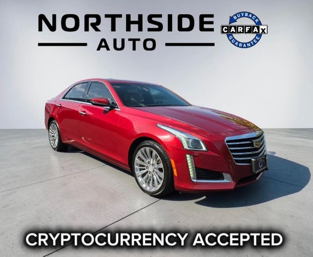 Red Obsession Tintcoat 2017 Cadillac CTS Sedan All-Wheel Drive 8-Speed Automatic