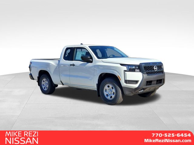 Glacier White 2026 Nissan Frontier S King Cab 4WD Pickup Truck Four-Wheel Drive 9-Speed Automatic Overdrive