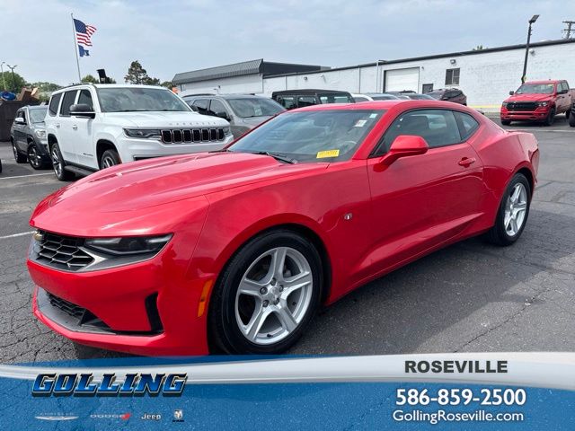 Red Hot 2022 Chevrolet Camaro 1LT Coupe RWD Coupe Rear-Wheel Drive 8-Speed Automatic