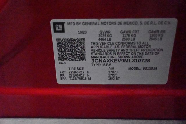 2021 Chevrolet Equinox LT Red at DeMontrond Gulf Freeway