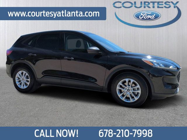 Agate Black Metallic 2021 Ford Escape S FWD SUV / Crossover Front-Wheel Drive 8-Speed Automatic