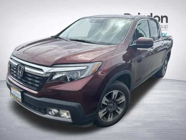 Red (Deep Scarlet Pearl) 2019 Honda Ridgeline Pickup Truck All-Wheel Drive 6-Speed Automatic
