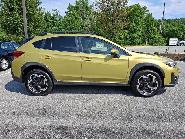 2021 Subaru Crosstrek Limited Yellow at Subaru and VW of Moon Township