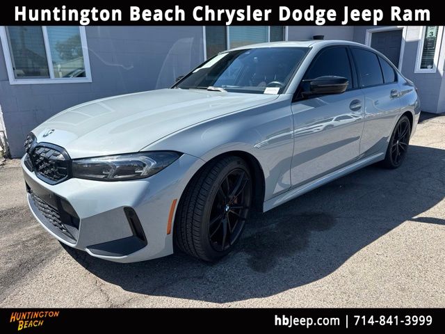 Gray Metallic 2023 BMW 3 Series Sedan All-Wheel Drive 8-Speed Automatic