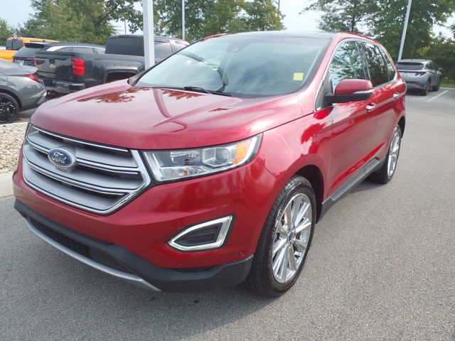Ruby Red Metallic 2018 Ford Edge SUV / Crossover All-Wheel Drive 6-Speed Automatic