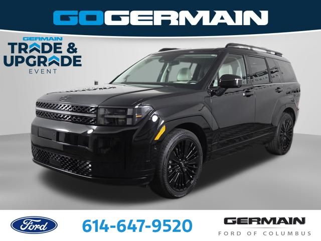 Phantom Black 2025 Hyundai Santa Fe Hybrid Calligraphy AWD SUV / Crossover All-Wheel Drive 6-Speed Automatic