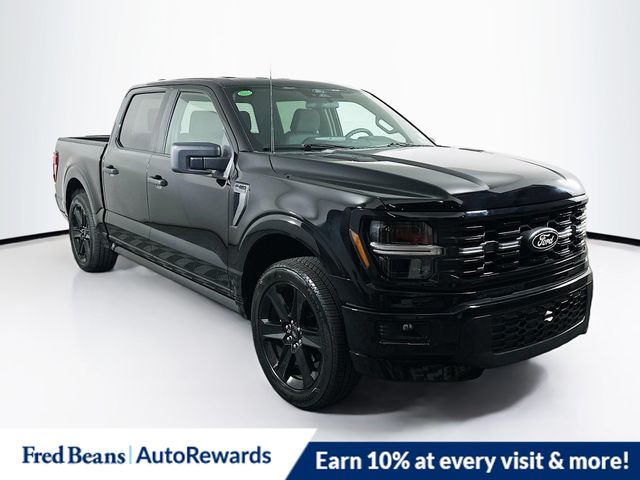 Black Metallic 2026 Ford F-150 STX SuperCrew 4WD Pickup Truck Four-Wheel Drive Automatic