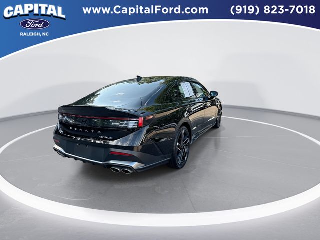 Used 2025 Black Hyundai N Line image 8