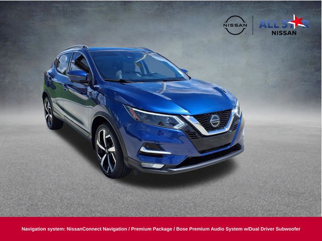 Caspian Blue Metallic 2022 Nissan Rogue Sport SUV / Crossover All-Wheel Drive Continuously Variable Transmission