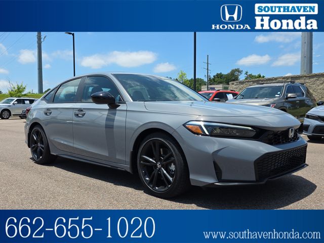 Urban Gray Pearl 2026 Honda Civic Sedan Front-Wheel Drive 6-Speed Manual