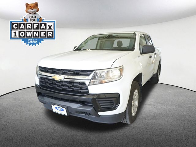 Summit White 2021 Chevrolet Colorado Pickup Truck Four-Wheel Drive 6-Speed Automatic