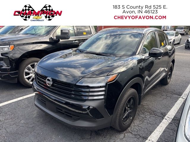 Super Black 2026 Nissan Kicks SV FWD SUV / Crossover Front-Wheel Drive Continuously Variable Transmission