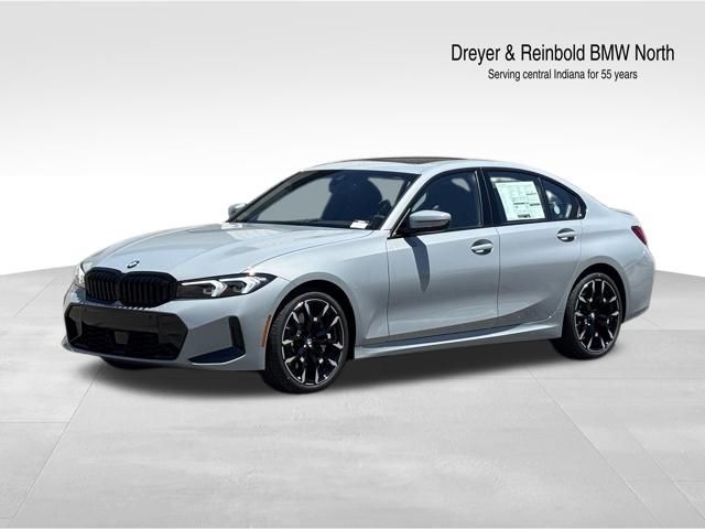 Gray Metallic 2026 BMW 3 Series Sedan All-Wheel Drive 8-Speed Automatic