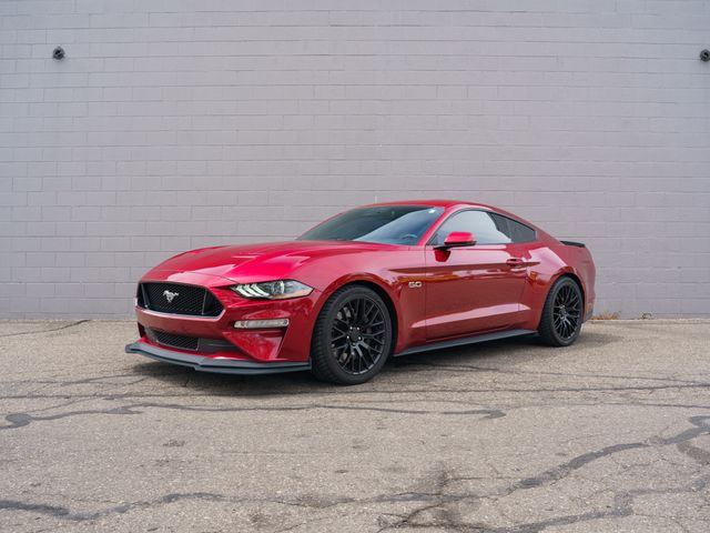 Red Metallic 2020 Ford Mustang Coupe Rear-Wheel Drive 6-Speed Manual