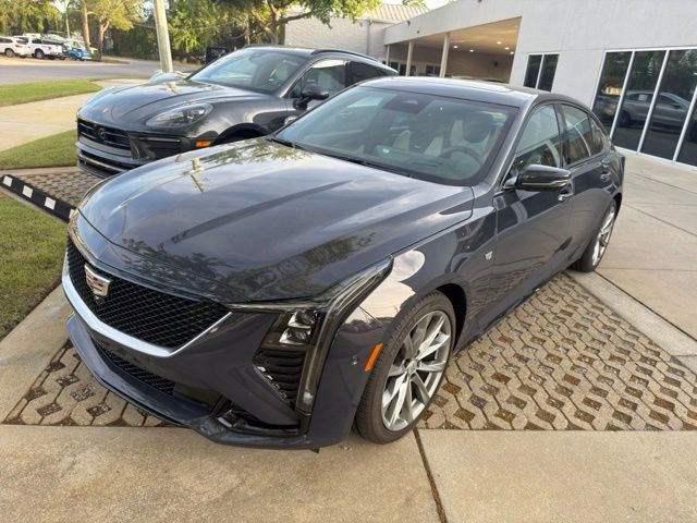 Midnight 2025 Cadillac CT5 Sport RWD Sedan Rear-Wheel Drive Automatic