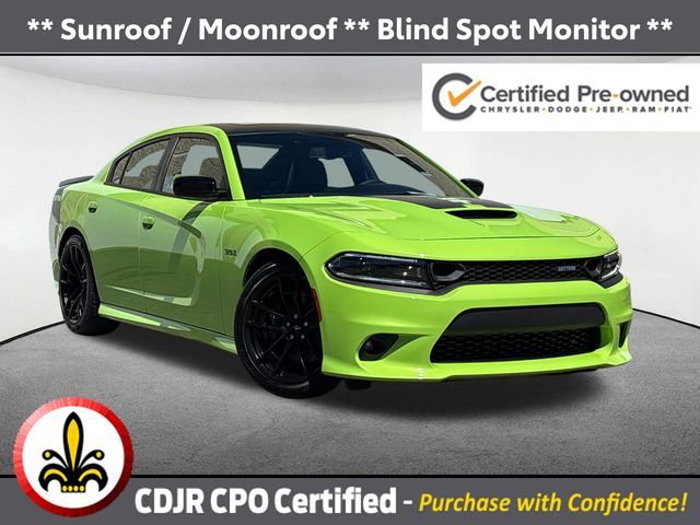 Green (Sublime Metallic Clearcoat) 2023 Dodge Charger Scat Pack RWD Sedan Rear-Wheel Drive 8-Speed Automatic