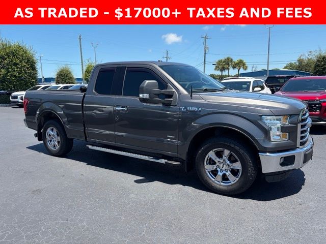 Gray (Magnetic Metallic) 2015 Ford F-150 Pickup Truck 4X2 6-Speed Automatic