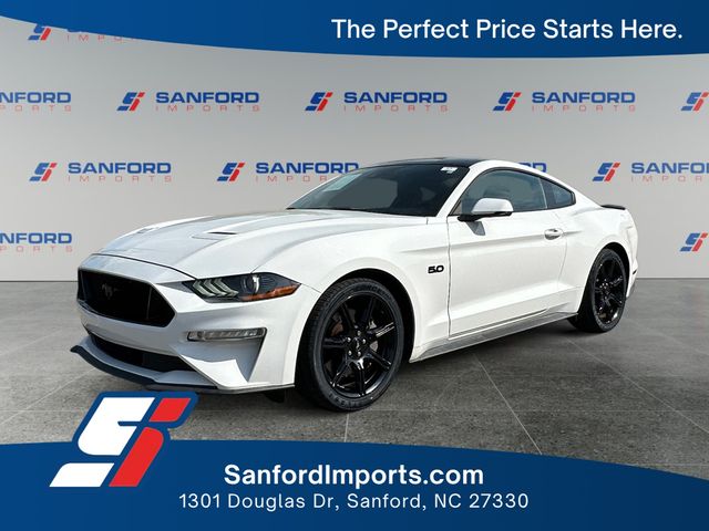 Oxford White 2020 Ford Mustang GT Premium Coupe RWD Coupe Rear-Wheel Drive Automatic