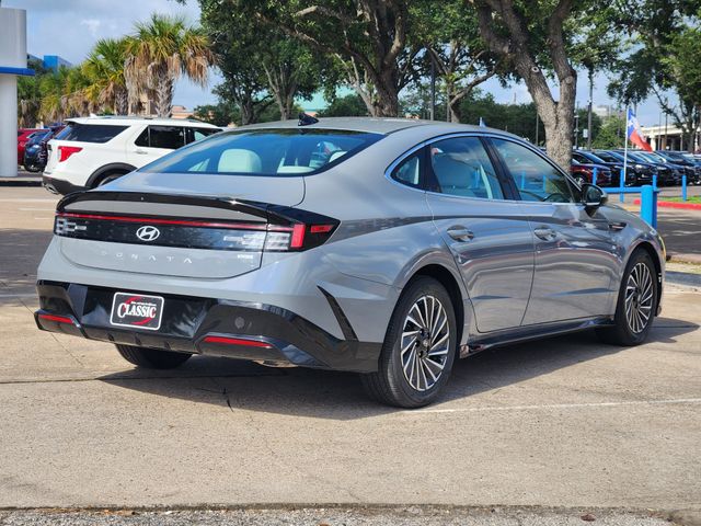2025 Hyundai Sonata Hybrid SEL Blue at Baytown Hyundai