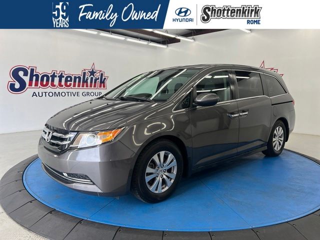 Gray 2016 Honda Odyssey Minivan Front-Wheel Drive 6-Speed Automatic