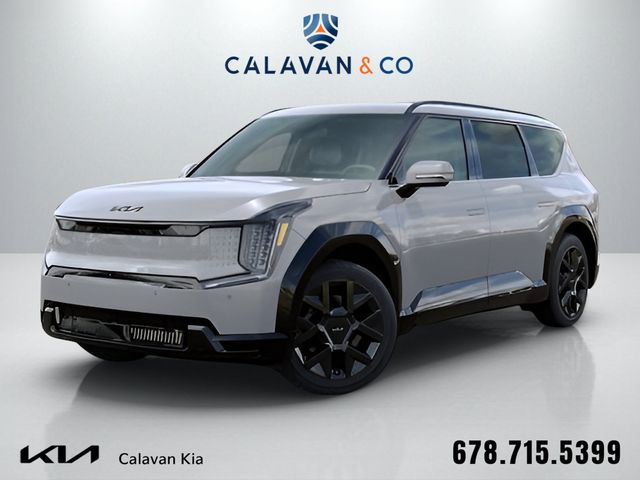 Wolf Gray 2026 Kia EV9 SUV / Crossover All-Wheel Drive 1-Speed Automatic