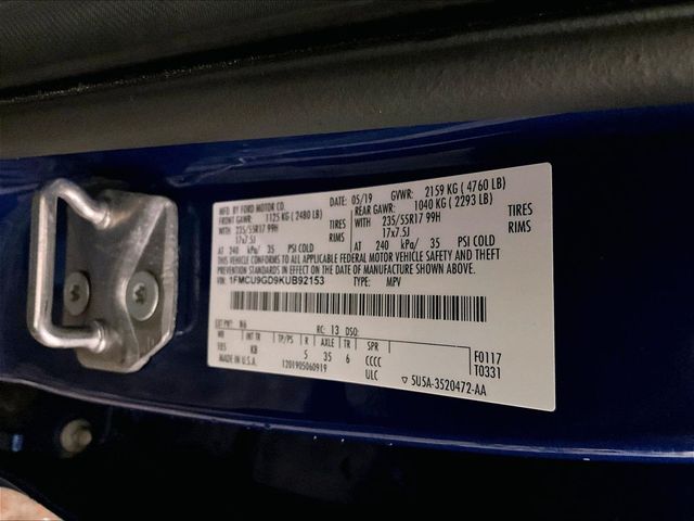 2019 Ford Escape SE Blue at Rochrich Mazda