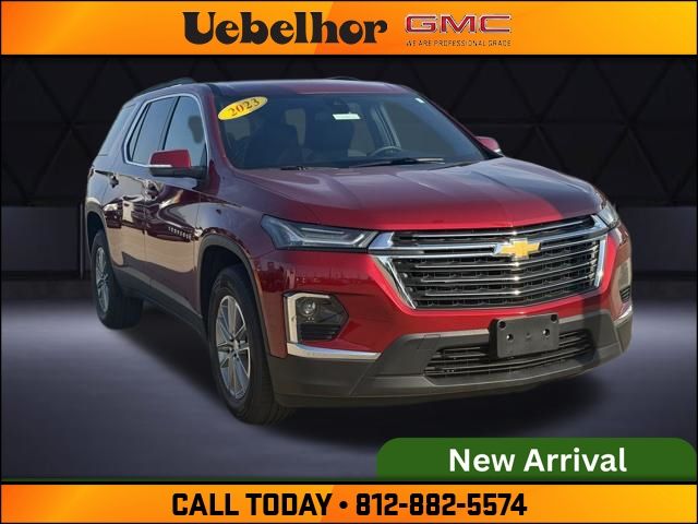 Radiant Red Tintcoat 2023 Chevrolet Traverse LT Cloth FWD SUV / Crossover Front-Wheel Drive 9-Speed Automatic
