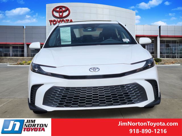 Used 2025 Toyota Camry SE with VIN 4T1DAACK1SU508048 for sale in Tulsa, OK