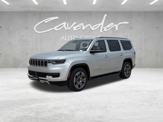 Silver 2023 Jeep Wagoneer SUV / Crossover Four-Wheel Drive 8-Speed Automatic