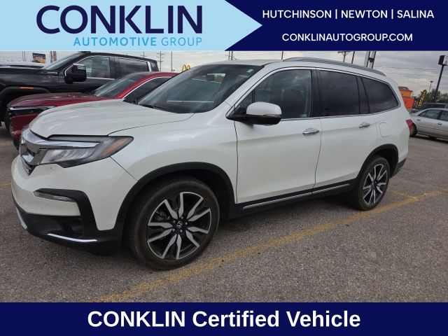 White 2019 Honda Pilot SUV / Crossover All-Wheel Drive 9-Speed Automatic