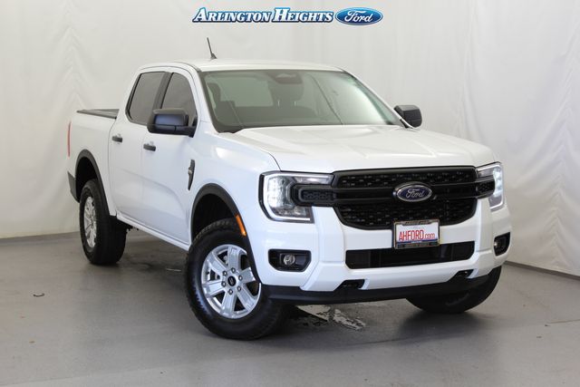 Oxford White 2024 Ford Ranger XL SuperCrew 4WD Pickup Truck Four-Wheel Drive Automatic