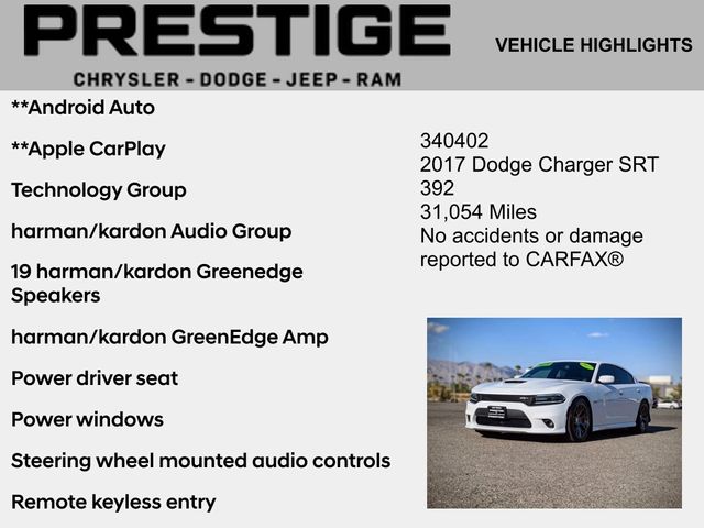 2017 Dodge Charger SRT 392 2