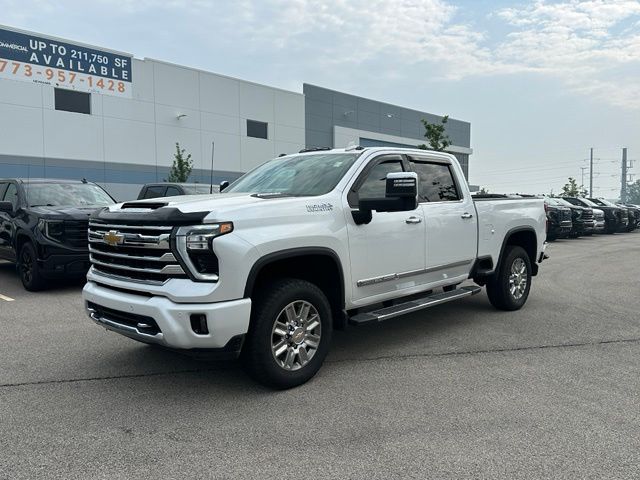 White 2024 Chevrolet Silverado 2500HD Pickup Truck Four-Wheel Drive Automatic
