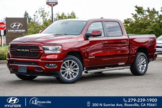 Delmonico Red Pearlcoat 2023 RAM 1500 Pickup Truck Four-Wheel Drive 8-Speed Automatic
