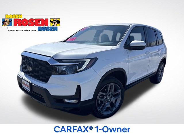 Platinum White Pearl 2023 Honda Passport SUV / Crossover All-Wheel Drive 9-Speed Automatic