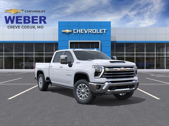 Summit White 2026 Chevrolet Silverado 2500HD LTZ Crew Cab 4WD Pickup Truck Four-Wheel Drive Automatic