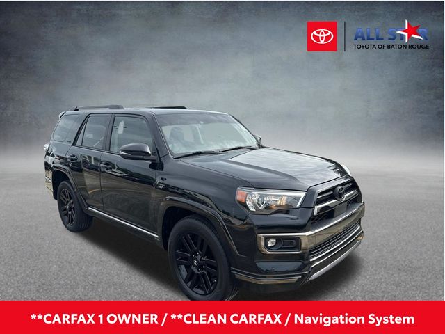 Midnight Black Metallic 2021 Toyota 4Runner SUV / Crossover 4X2 5-Speed Automatic Overdrive