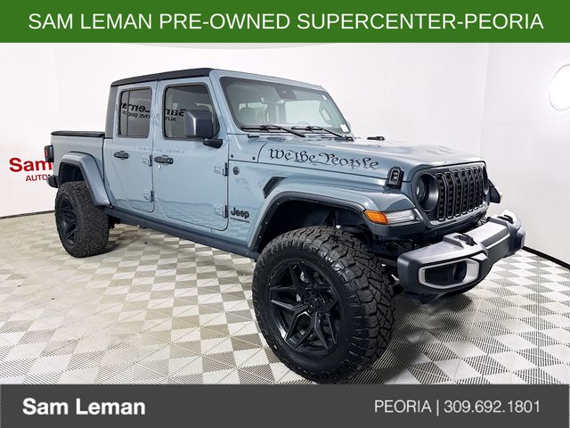 Anvil Clear Coat 2024 Jeep Gladiator Sport Crew Cab 4WD Pickup Truck Four-Wheel Drive 8-Speed Automatic