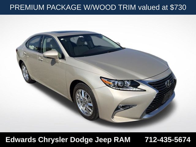 Cashmere Metallic 2016 Lexus ES Sedan Front-Wheel Drive 6-Speed Automatic