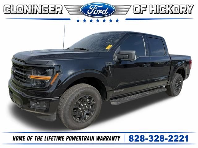 Agate Black Metallic 2024 Ford F-150 Pickup Truck Four-Wheel Drive Automatic