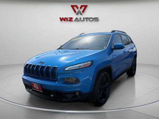 Hydro Blue Pearlcoat 2018 Jeep Cherokee Limited 4WD SUV / Crossover Four-Wheel Drive 9-Speed Automatic