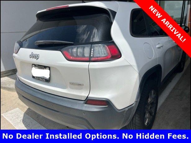 2019 Jeep Cherokee Latitude Plus White at Texan Dodge Chrysler Jeep Ram