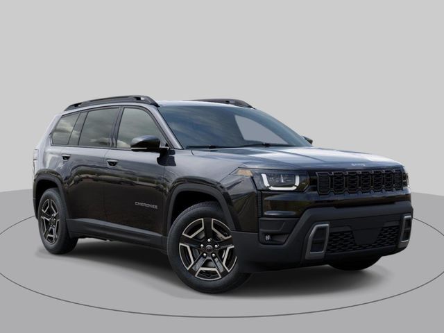 Diamond Black Crystal Pearlcoat 2026 Jeep Cherokee SUV / Crossover Four-Wheel Drive Continuously Variable Transmission