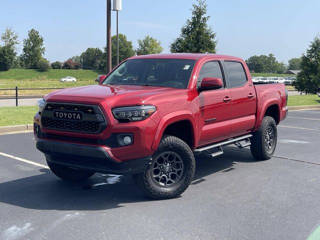 Red 2017 Toyota Tacoma Pickup Truck  6-Speed Automatic