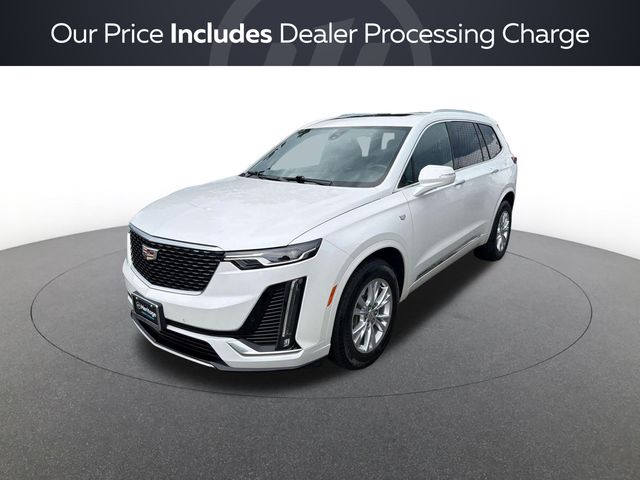 Crystal White 2023 Cadillac XT6 SUV / Crossover Four-Wheel Drive Automatic