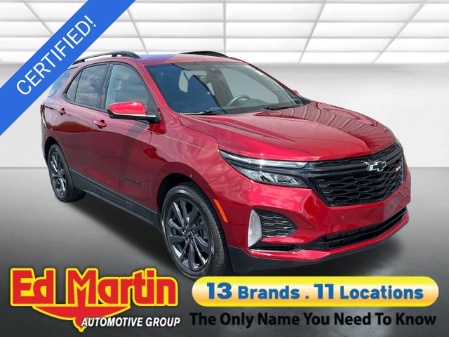 Radiant Red 2024 Chevrolet Equinox SUV / Crossover Front-Wheel Drive 6-Speed Automatic Overdrive